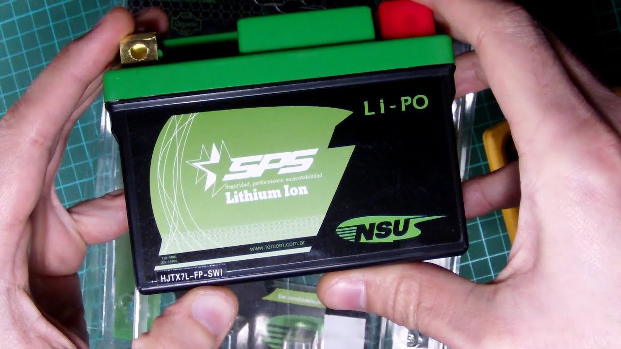 Baterías de litio para motos: llegaron para quedarse
